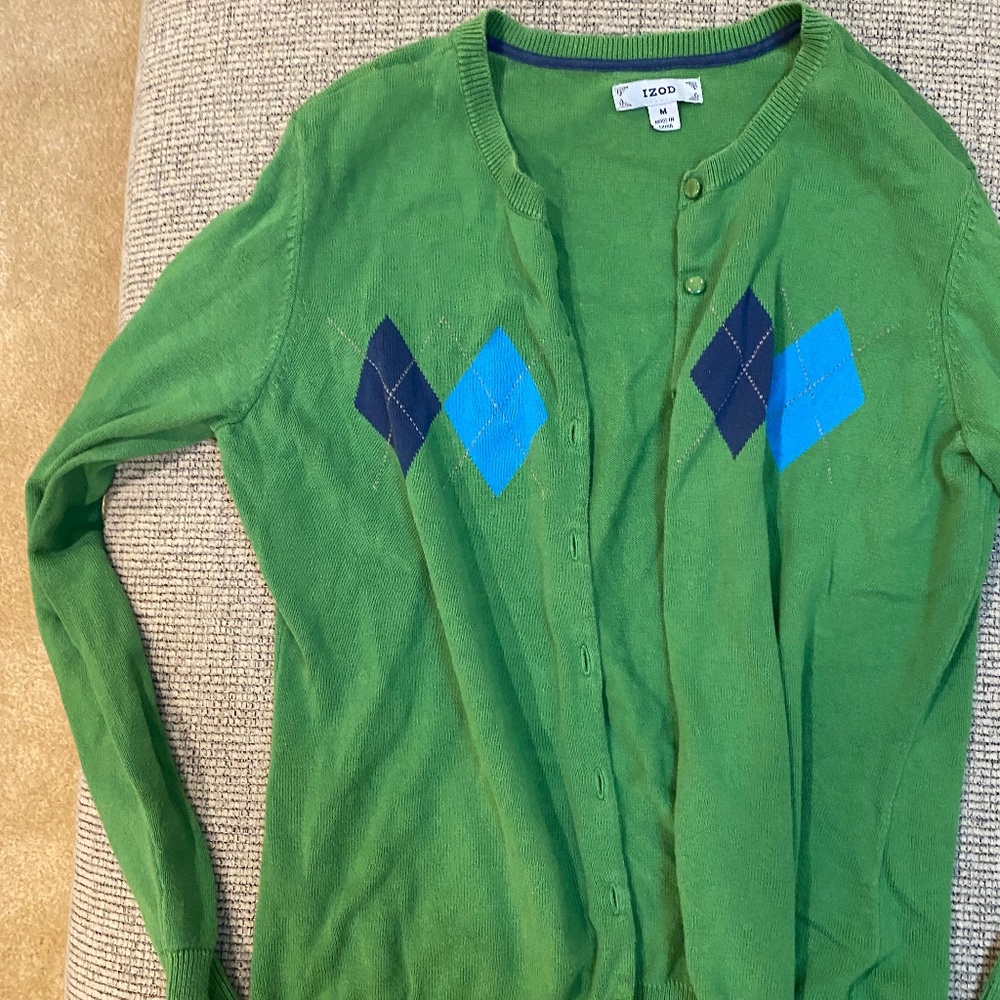 IZod Women’s Button Up Sweater